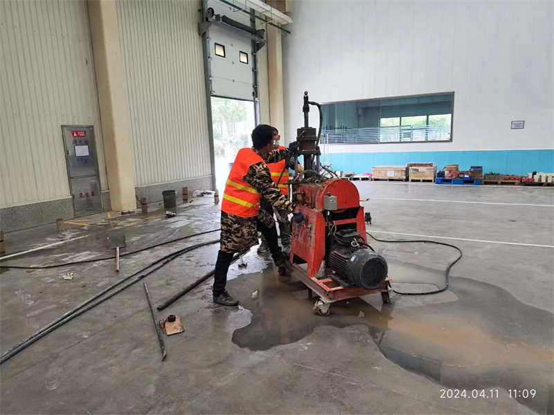 达日厂房地面下沉塌陷注浆加固施工